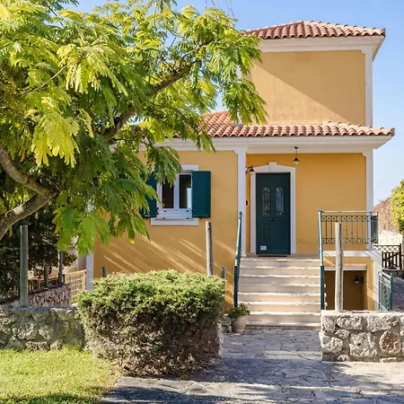 Lassi Seaview Private Pool Efrosini Short Walk To Centre Villa