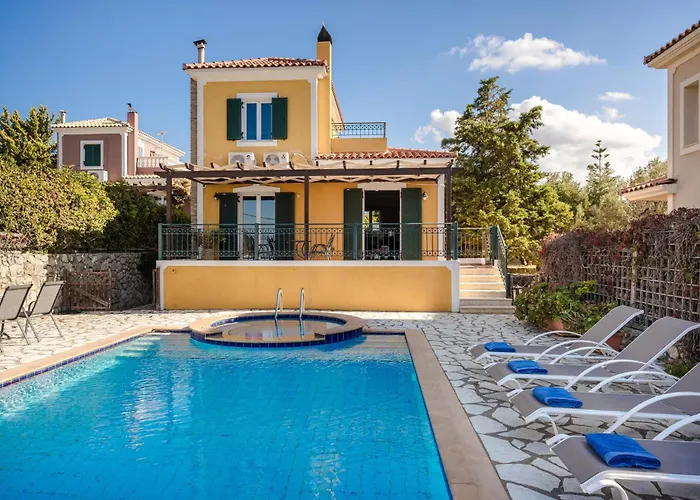 Lassi Seaview Private Pool Efrosini Short Walk To * Lassi (Kefalonia)