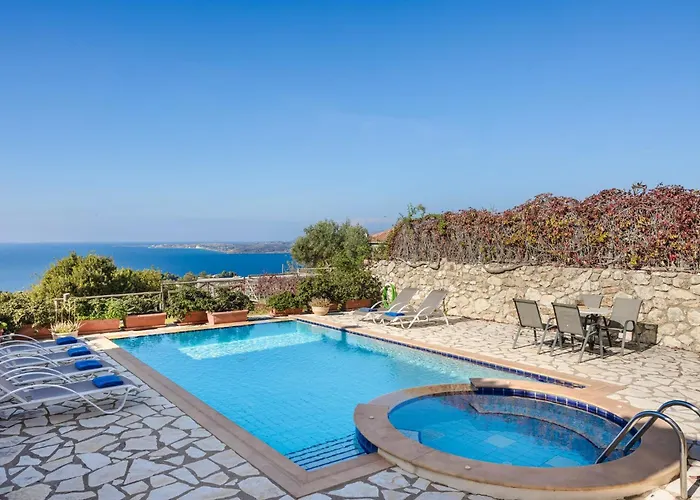 Lassi Seaview Private Pool Efrosini Short Walk To Villa